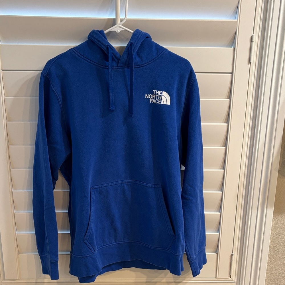 The North Face Men's Blue Hoodie